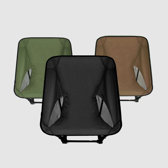 KOOLMAN 쿨맨 캠핑 의자 그라운드 경량 스퀘어 이너 체어 숏, 라이트브라운, 1개