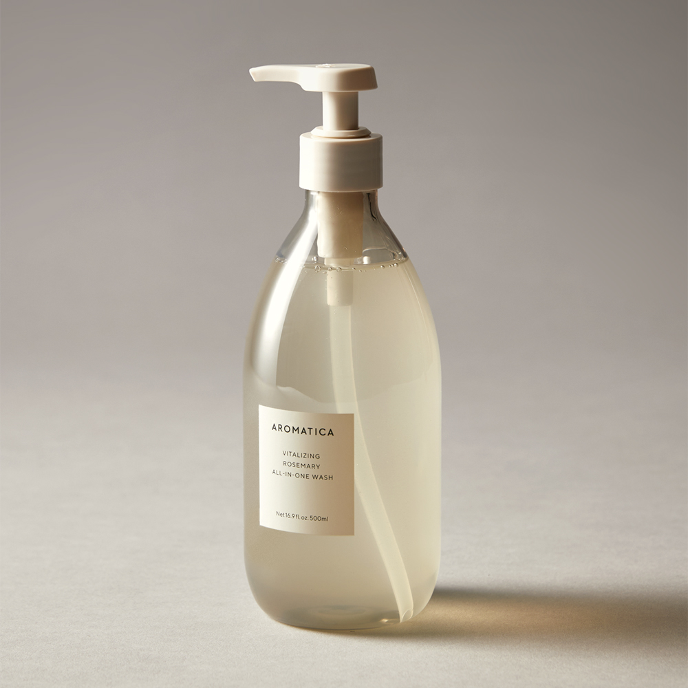 아로마티카 바이탈라이징 로즈마리 올인원 워시 500ML 대용량 바디 클렌져 바디샤워 샤워젤 바디워시