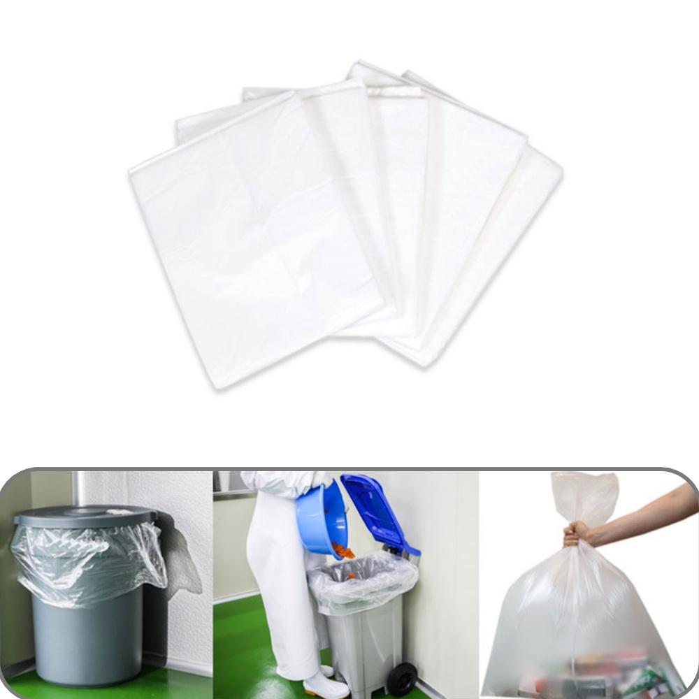 50매 120L 투명재활용봉투 분리수거용비닐 재활용 수거 - 메인 이미지