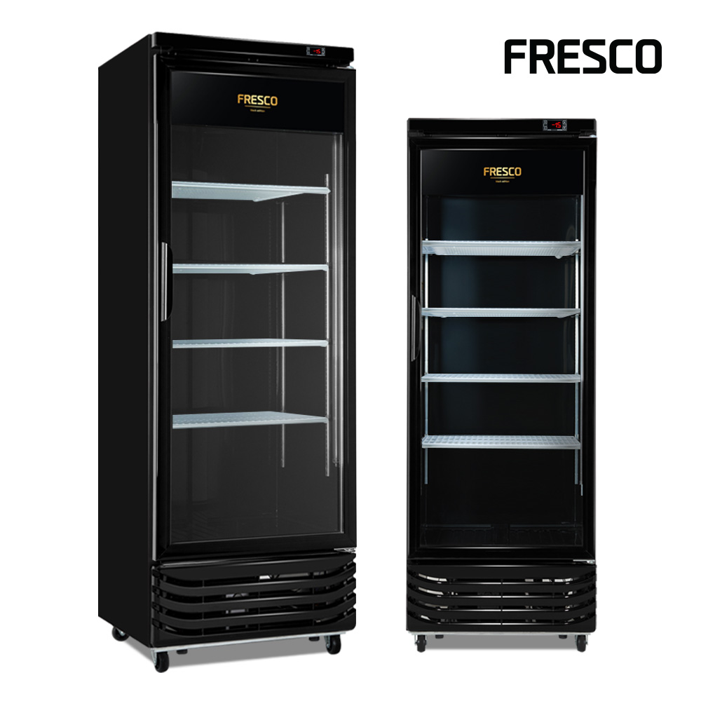 프레스코 냉동 쇼케이스 직냉식 프레스코 FRE-465DFAB 올블랙
