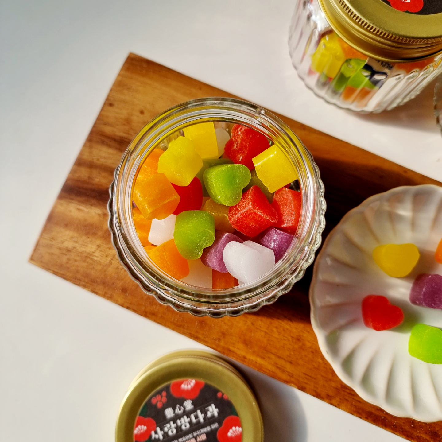 풍심당 사랑방다과 자일리톨 복숭아향 사탕 (150g) 무설탕 글루텐프리 비건 건강 간식 - 상세 이미지 2