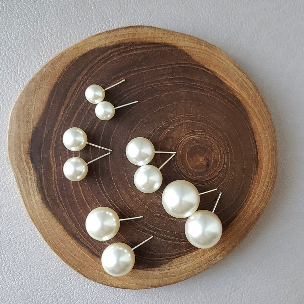 925 실버 국산 고급 진주 8mm 10mm 16mm 펄 귀걸이