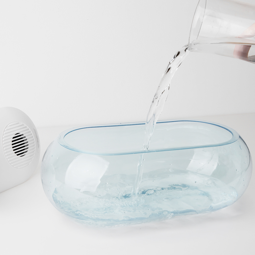 듀플렉스 통세척 편리한 간편세척 투명 초음파 가습기 DP-AB750UH 화이트 2.4L