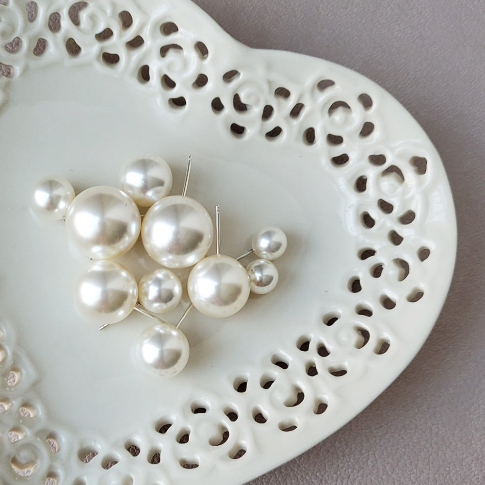 925 실버 국산 고급 진주 8mm 10mm 16mm 펄 귀걸이