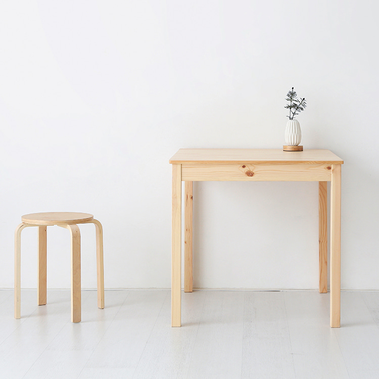 PREKT 원목테이블 74x74 소나무 5784.4710