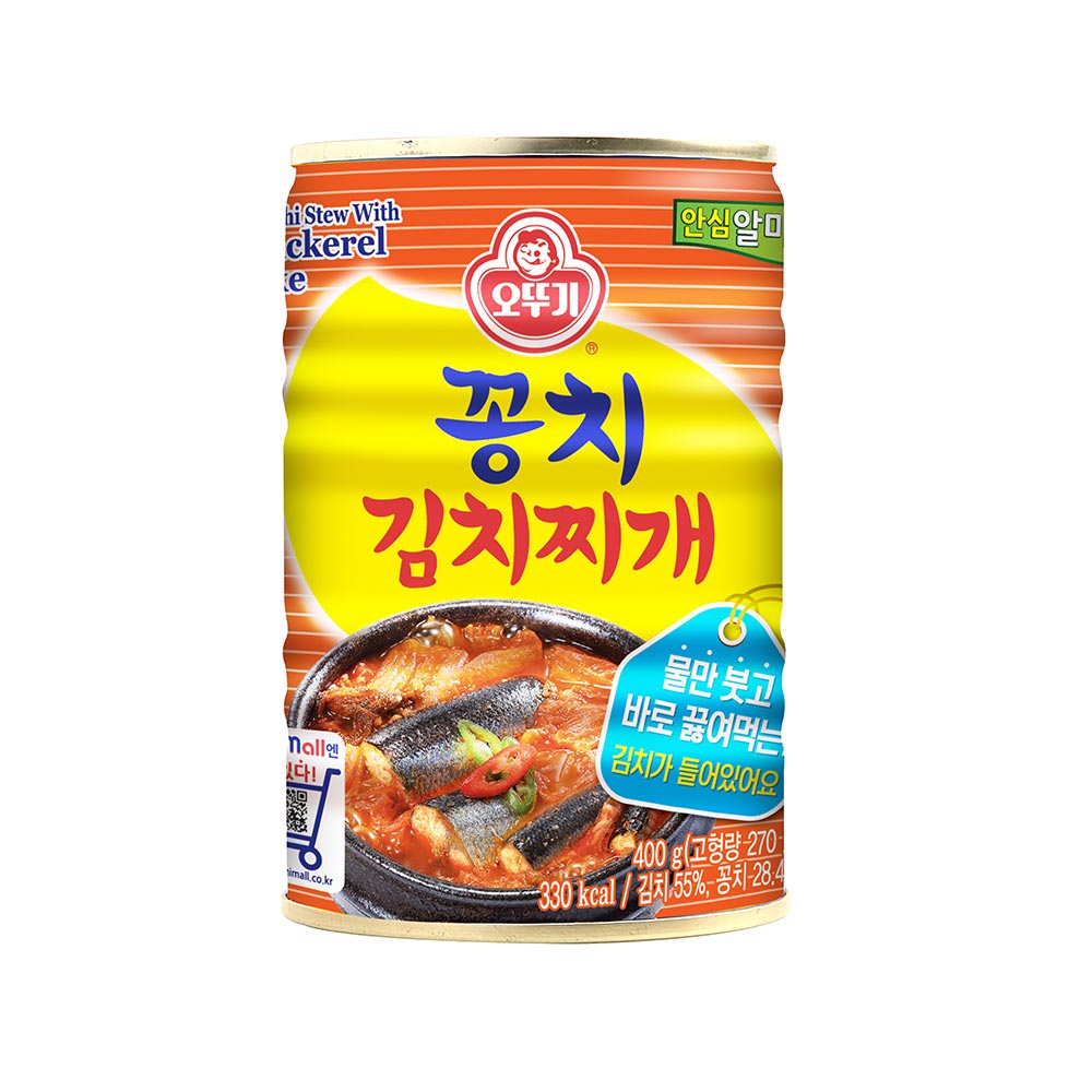 오뚜기 김치찌개 꽁치 400g - 메인 이미지