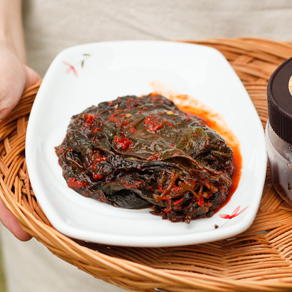 양념깻잎장아찌 삭힌깻잎 절임 국산 반찬 1kg 장본가 강순옥명인 - 상세 이미지 3