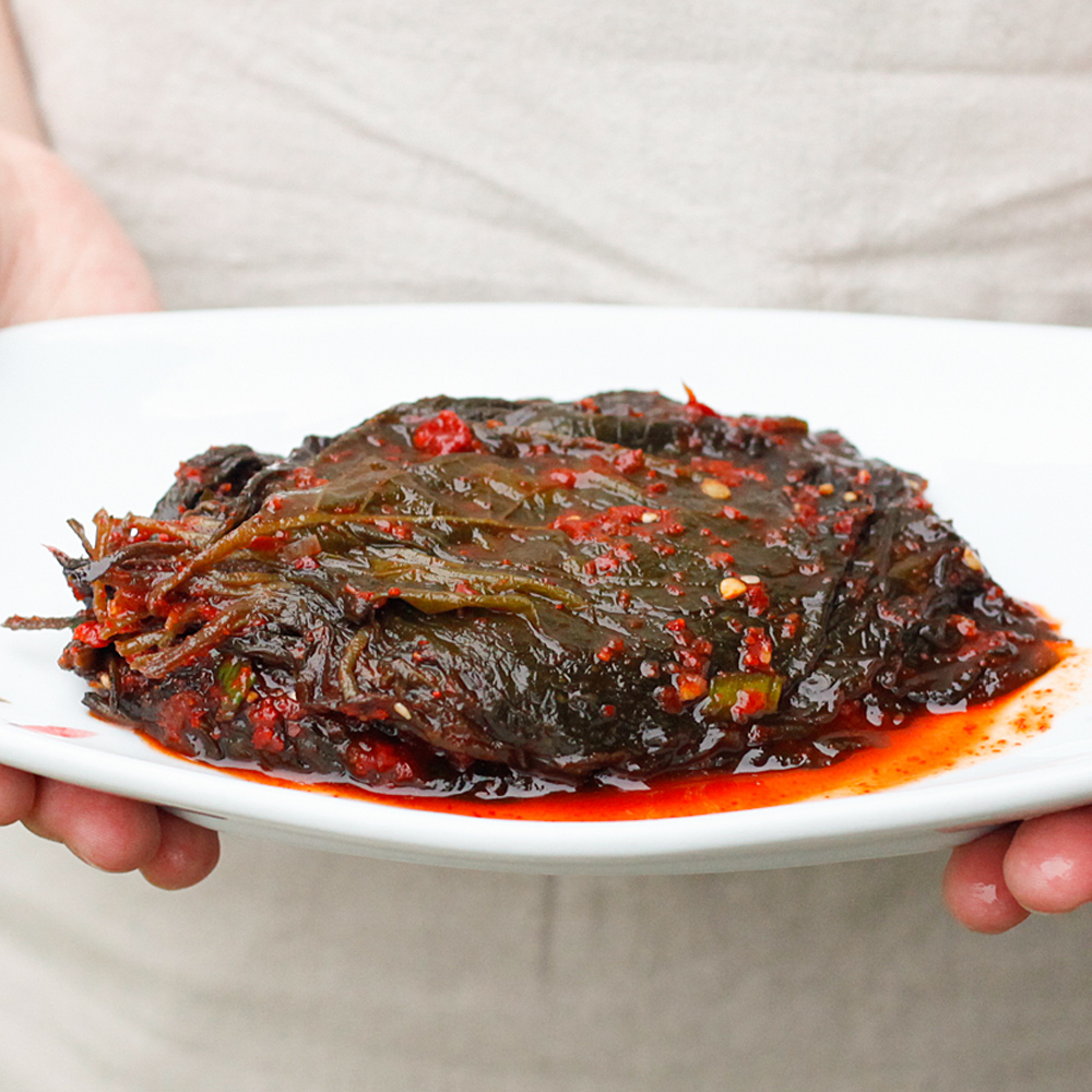 양념깻잎장아찌 삭힌깻잎 절임 국산 반찬 1kg 장본가 강순옥명인 - 상세 이미지 2