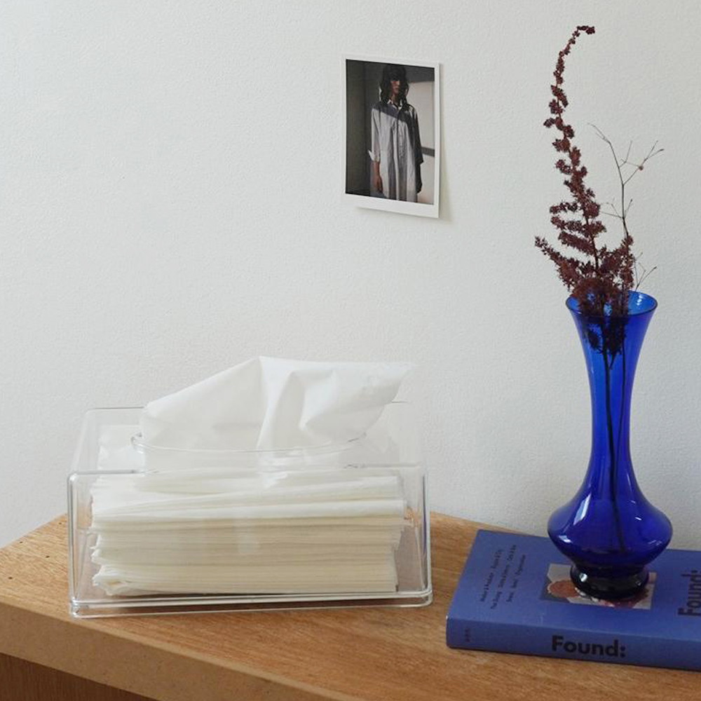 투명 아크릴 휴지케이스 휴지보관 각티슈 화장지케이스 휴지커버