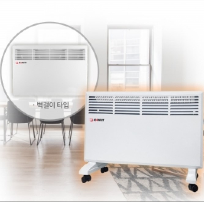컨벡션 히터 대류식 난방기 욕실 컨벡터 전기 컨백터 500w - 상품 이미지