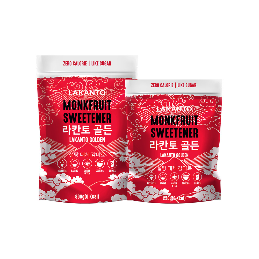 설탕대체제 라칸토 에리스리톨 나한과 과립 골든 수크랄로스x 스테비아대신