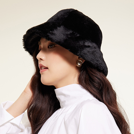 [로보] 스페인 시어링 무스탕 버킷 햇 DAC21D080