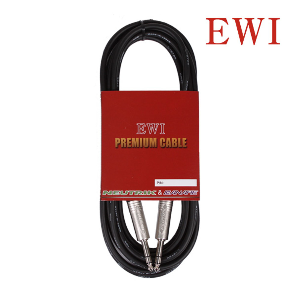카나레 뉴트릭 스테레오 케이블 TRS 55잭 EWI CATA / 3m - 상세 이미지 2