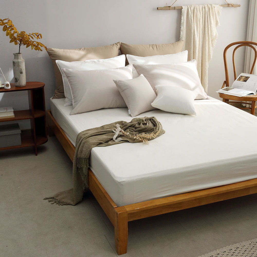 이스턴킹침구 호텔식 차렵이불 텐셀모달100 레알 아이보리 간절기 겨울 EK이불커버세트