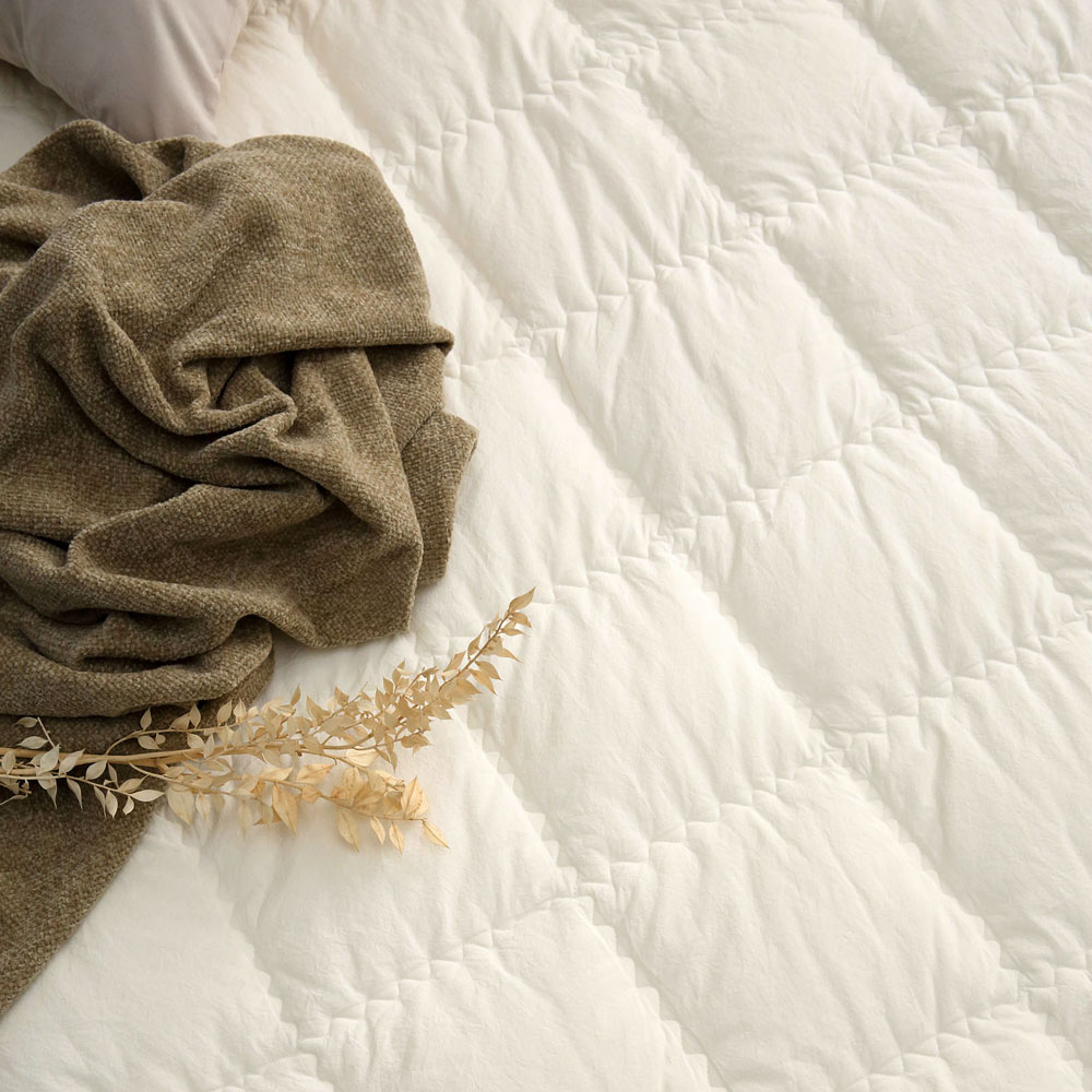 이스턴킹침구 호텔식 차렵이불 텐셀모달100 레알 아이보리 간절기 겨울 EK이불커버세트