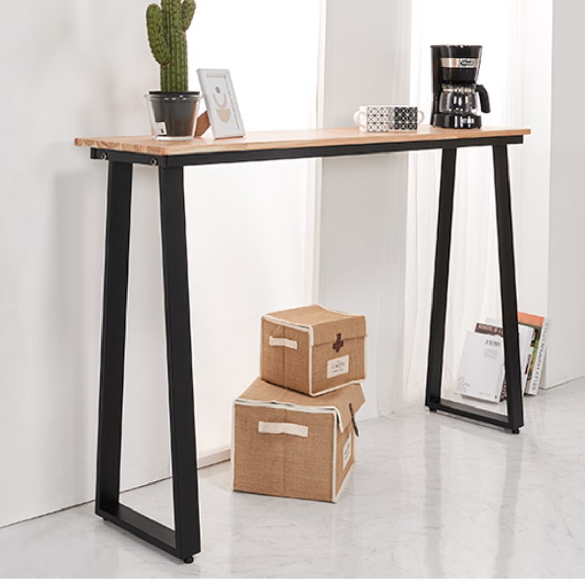 서서일하는책상 키높이책상 높은테이블 스탠드형책상