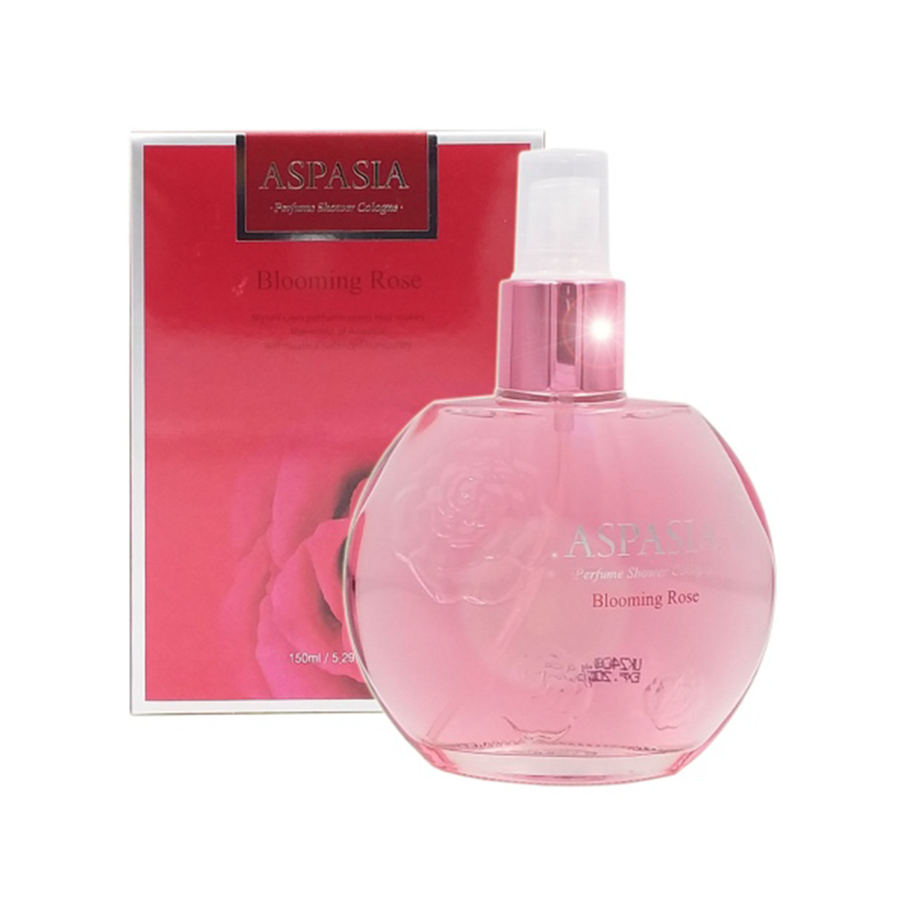 아스파시아 샤워 코롱 퍼퓸 여성 여자 향수 후로랄 돌체베르 블루밍 로즈 150ml - 상품 이미지