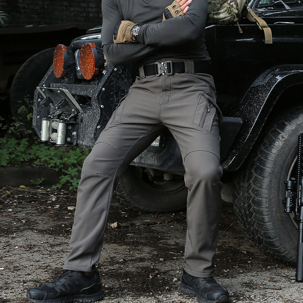 밀리터리 겨울 기모바지 ix9 작업바지 카고 a형 벨트포함 제품 이미지