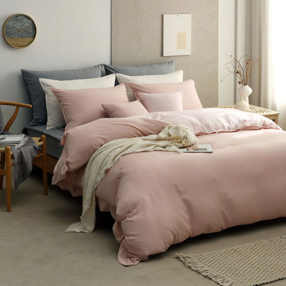 이스턴킹침구 호텔식 차렵이불 텐셀모달100 레알 핑크 간절기 겨울 EK이불커버세트