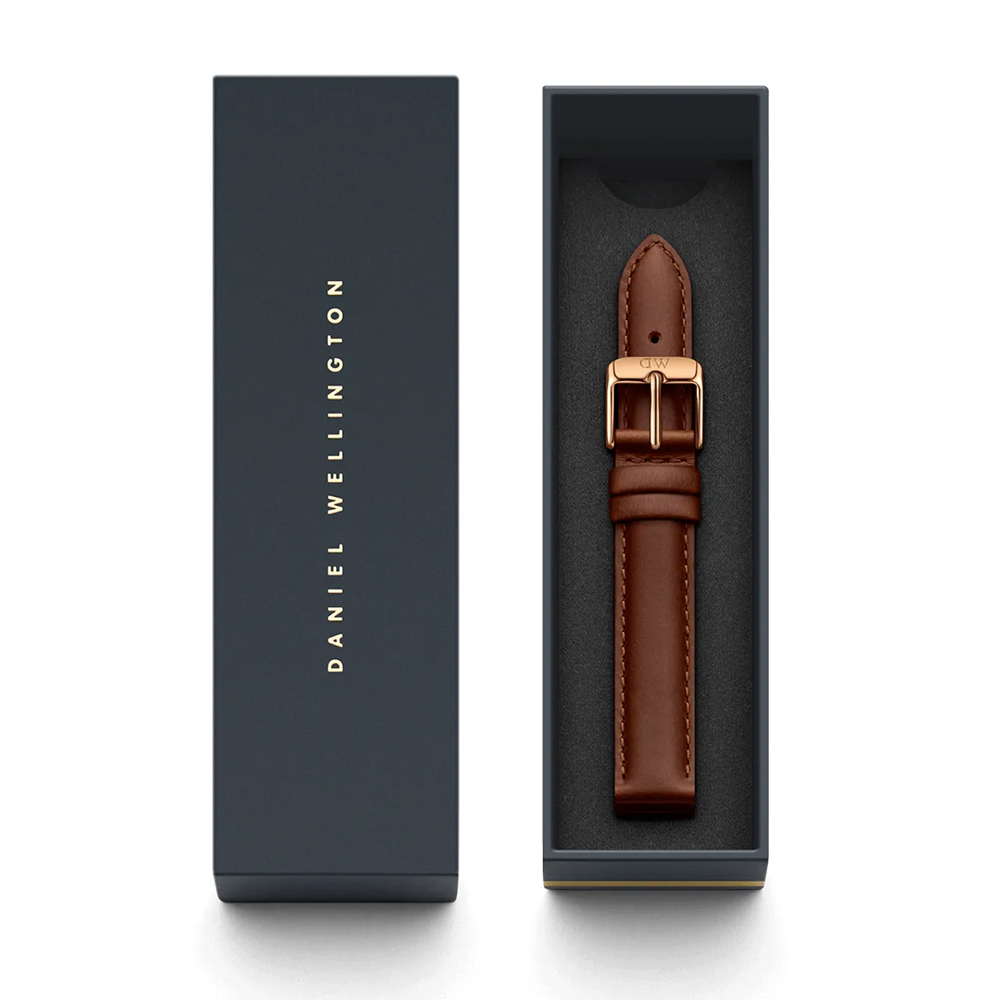 다니엘 웰링턴 PETITE ST MAWES 3컬러 브라운 소가죽시계 스트랩 - 상세 이미지 3