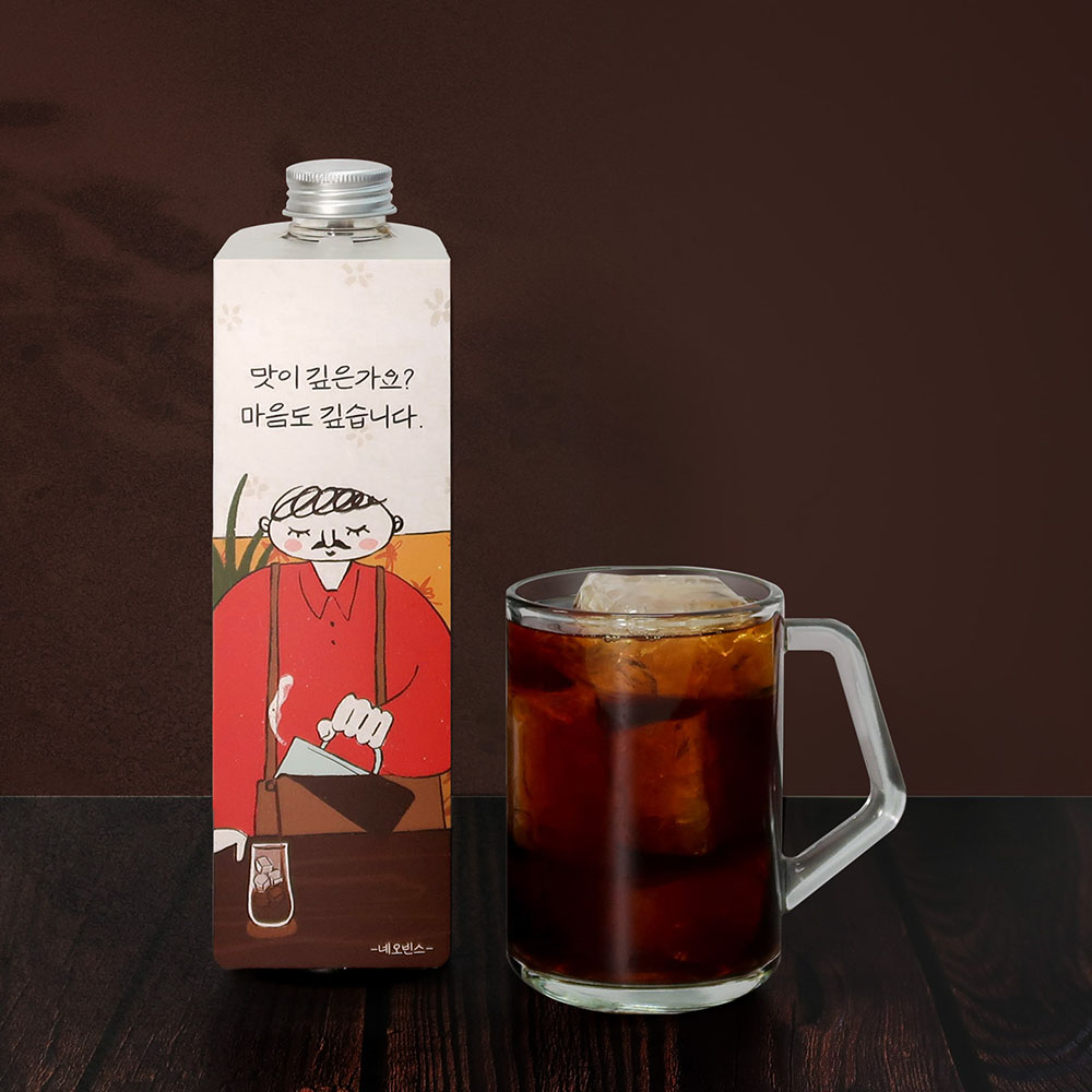 네오빈스 헤이즐럿 콜드브루 더치커피 원액 1000ml 액상커피 에스프레소 아메리카노 이미지 7