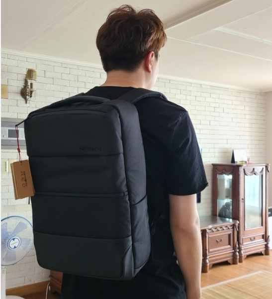 샘소나이트 직장인 백팩 쌤소나이트 레드 남성 정장 노트북 슬림 가방 - 상세 이미지 4