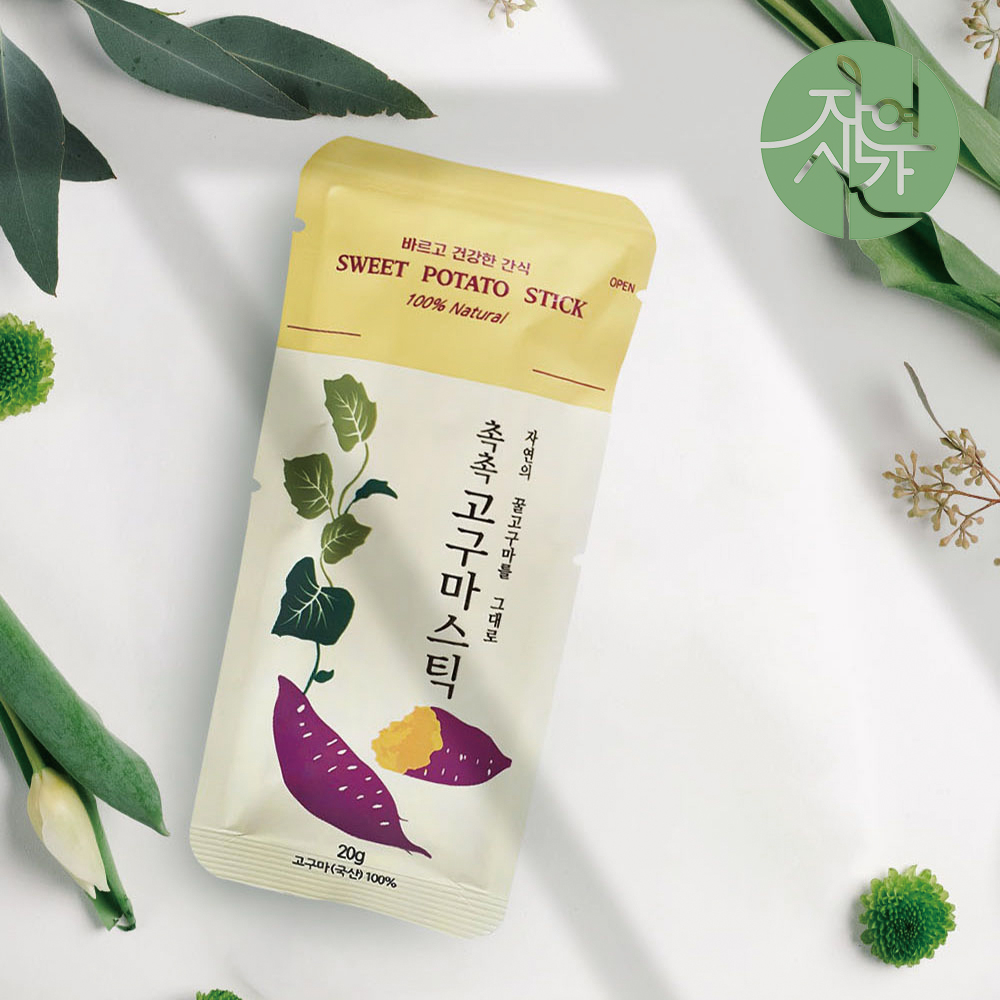 [촉촉고구마 스틱] 고구마 말랭이 스틱 자연시간