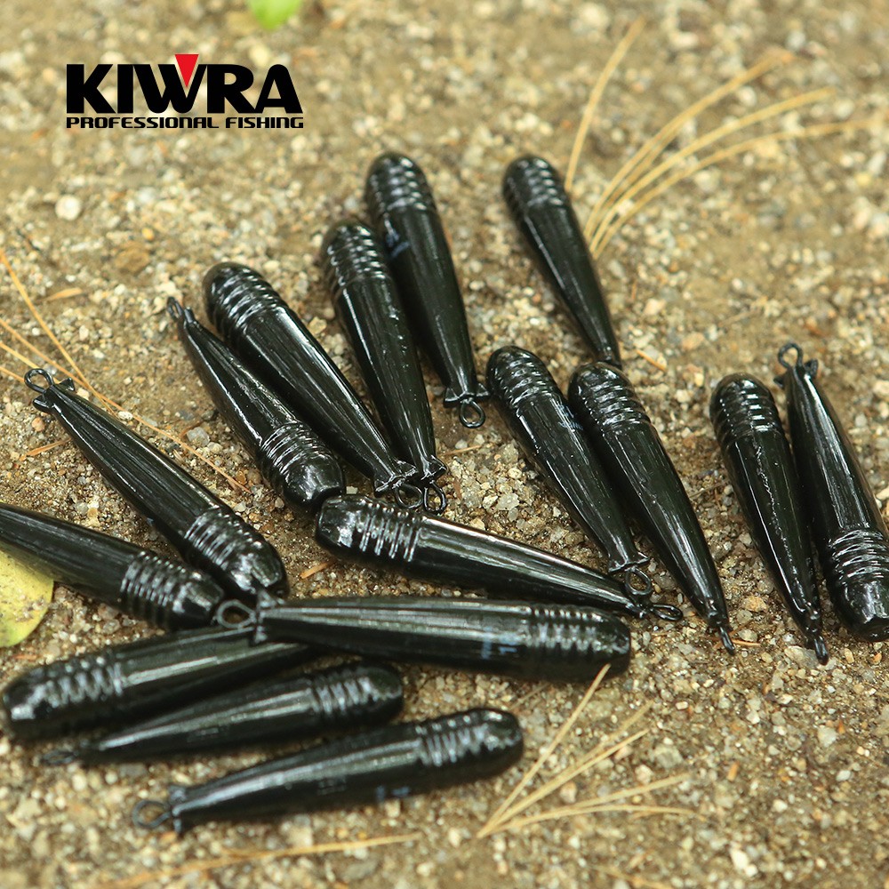 키우라 블랙 갑오징어 고리 다운샷 낚시 물방울 회전 봉돌 추 싱커 30호, 3개입, 1개 - 상세 이미지 2