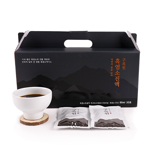 구록원 흑염소 진액 엑기스 기력 원기 회복 건강즙 90ml x 30포 - 상세 이미지 2