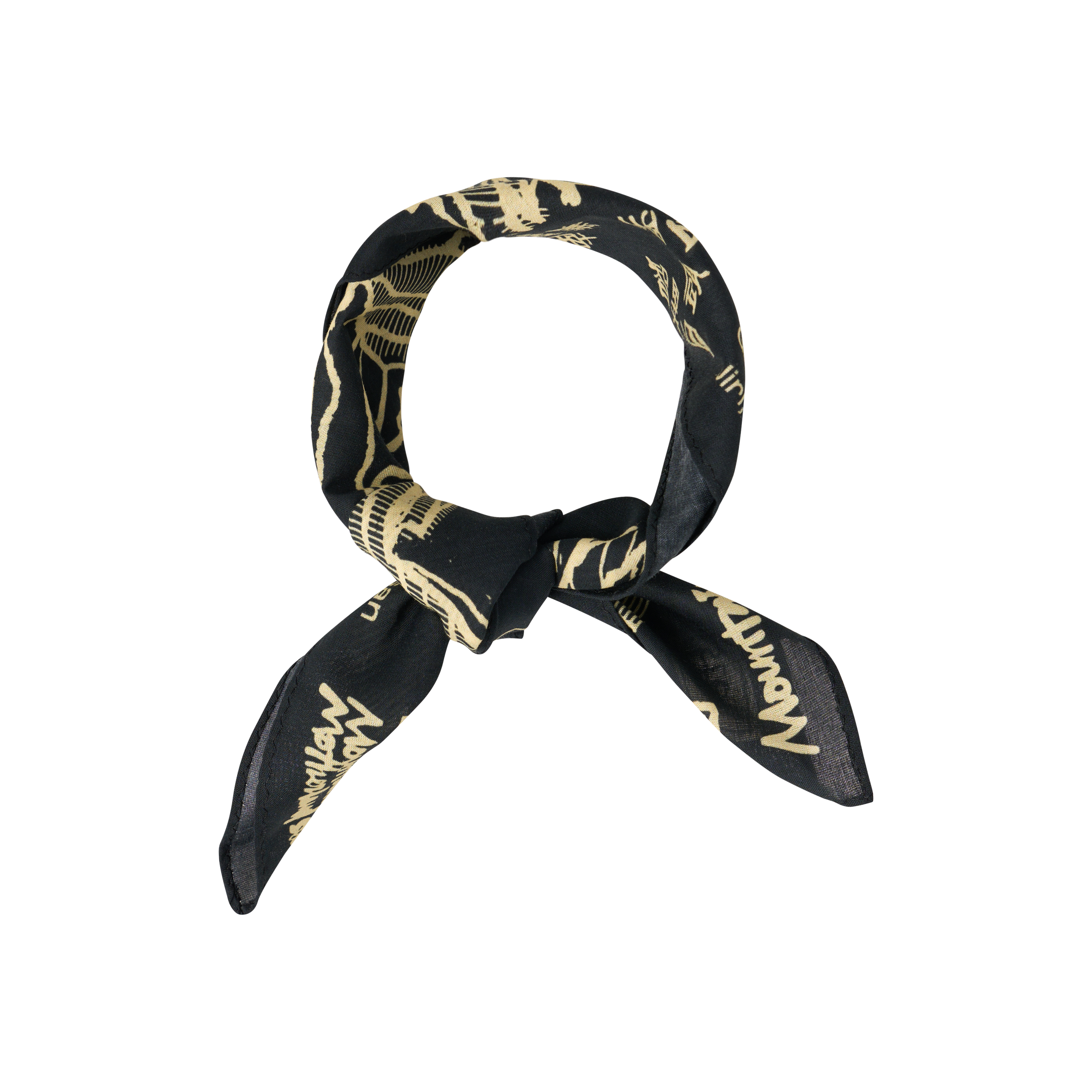 한국의 산 그래픽 남자 여자 반다나 스타일 손수건 헤어밴드 머리띠 넥밴드 등산 용품 선물