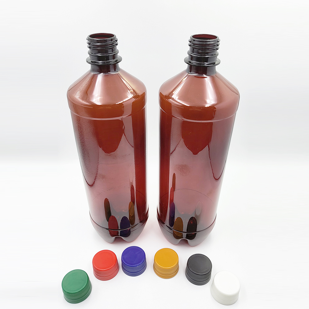 (64개) 1리터 갈색 맥주페트병 1000cc 1000ml 내압 생맥주용기 호프 배달용기 - 상세 이미지 3