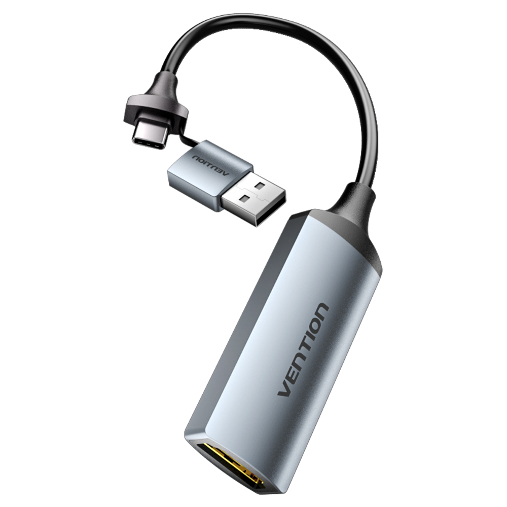 벤션 2in1 USB C타입 HDMI 캡쳐보드, ACWHA - 상품 이미지