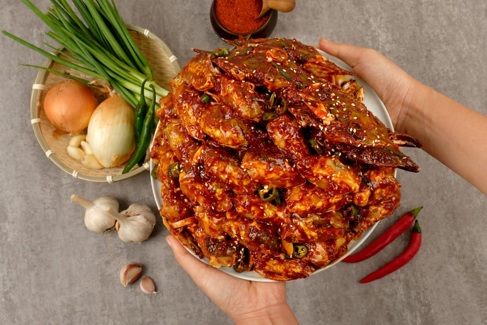 남도할매게장 국내산 연평도 양념 꽃게장 꽃게 게장 무침 맛집 1.3kg 이미지 3