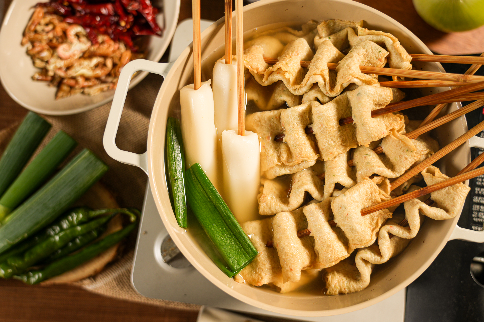 [단품] 부산 신촌깻잎떡볶이 오뎅탕 밀키트 (2인분) 캠핑 어묵탕 물떡 꼬치 - 상세 이미지 4