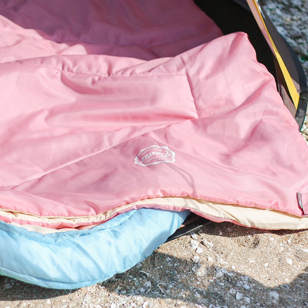 빈슨메시프 파스텔 기본 캠핑 침낭 사계절 백패킹 차박 경량 이불