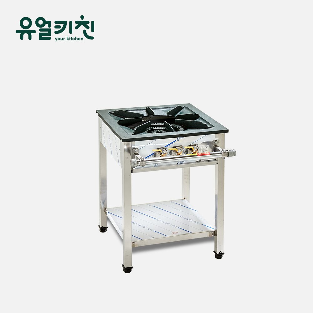 영업용가스렌지 600 1구 업소용 간택기 화구 간데기 식당용 일반 도시가스(LNG)