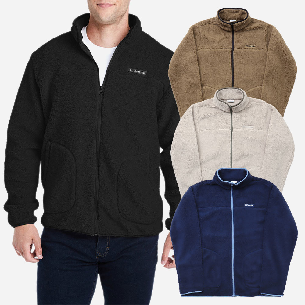 컬럼비아 남성 양털 후리스 자켓