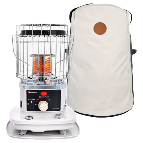 [센고쿠] SHC-77KR 난로 자동점화 등유 심지식 동계 캠핑 장박 수납가방포함