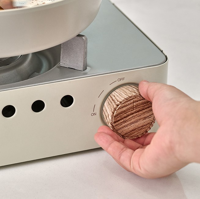 국내생산 에비히슈테른 프라이어 미니 버너 캠핑 스토브 휴대용 가스렌지