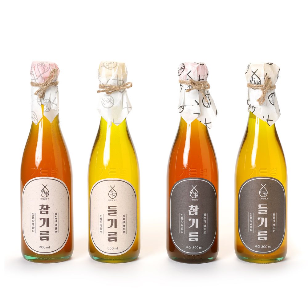 고래방앗간 국산 저온압착 고소한 참기름 300ml - 상세 이미지 4