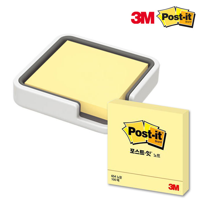 3M 포스트잇 케이스 디스펜서 리필 포스트잇 보관 홀더 EH654 - 메인 이미지
