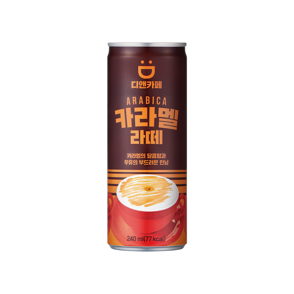 디앤카페 카라멜라떼 240ml 30입 1박스 - 상세 이미지 2