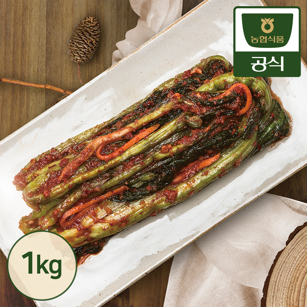 농협식품 한국농협김치 갓김치 1kg - 메인 이미지
