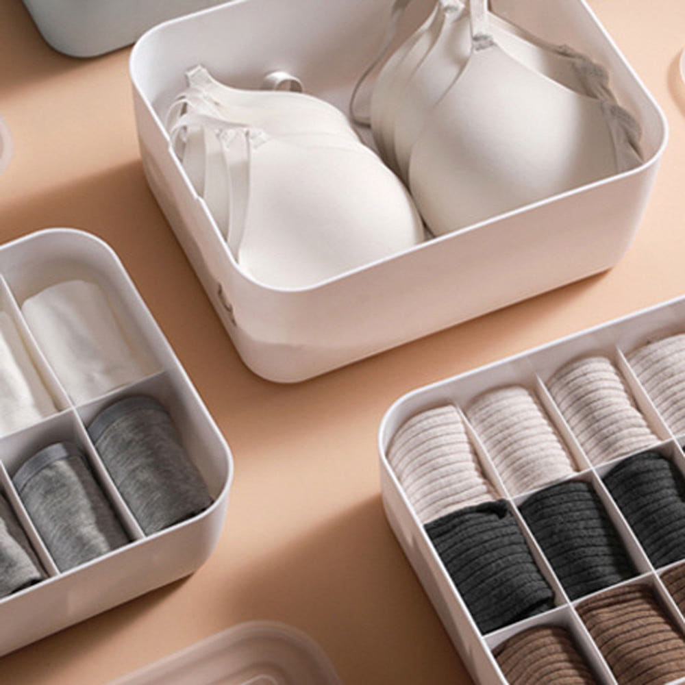 뚜껑 포함 속옷 정리함 이미지