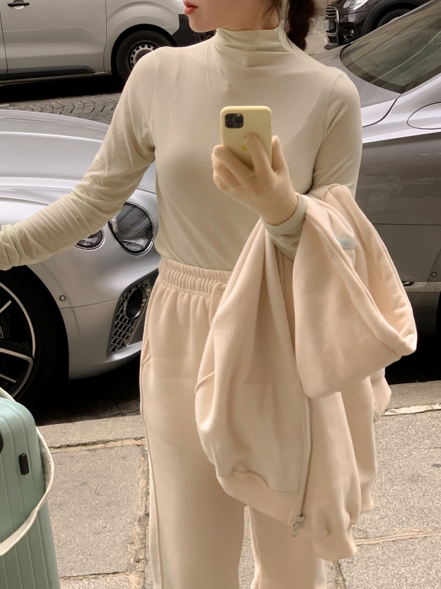 💕URBANE MADE 💕 워밍 투웨이 트레이닝 기모 조거팬츠 (6c) 상세 이미지 159
