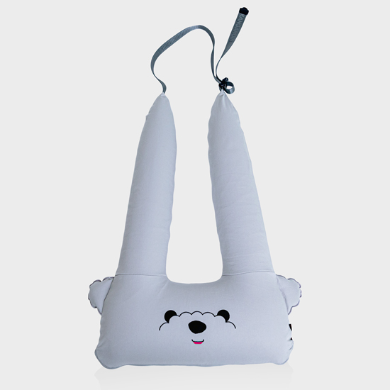 캥거루루 어린이 안전벨트인형 유아 주니어 차량 카시트 목쿠션 이지클립 루띠쿠션