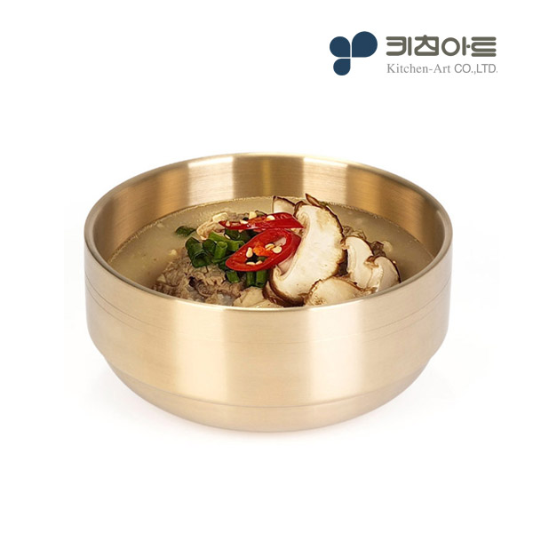 키친아트 티타늄 탕기 곰탕 갈비탕 이중진공 한정식 1개, 대 - 상세 이미지 2