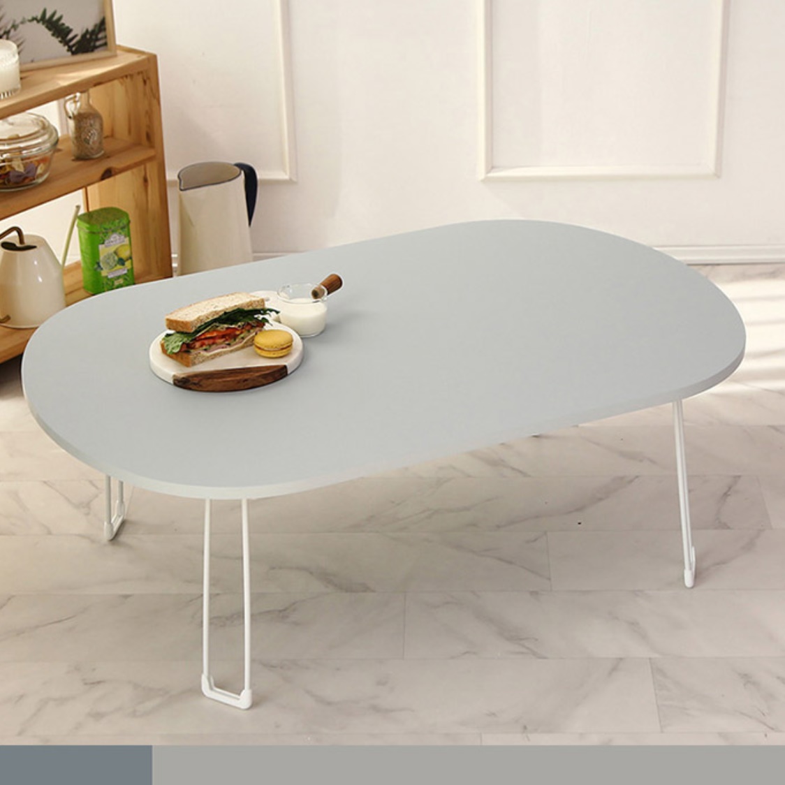 접이식 좌식 식탁 인테리어 높은 소파 테이블 대형 좌식 테이블