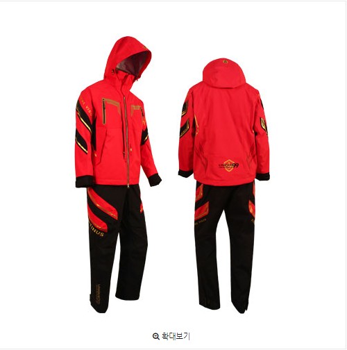 아티누스 AR-964 낚시복 (레드) - 상품 이미지