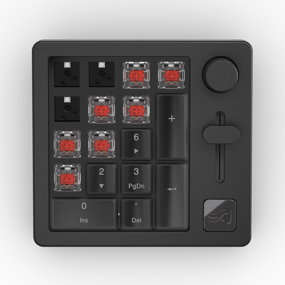 글로리어스 GMMK NUMPAD (블랙) 유무선 숫자 키패드 커스텀 키보드 - 상세 이미지 4